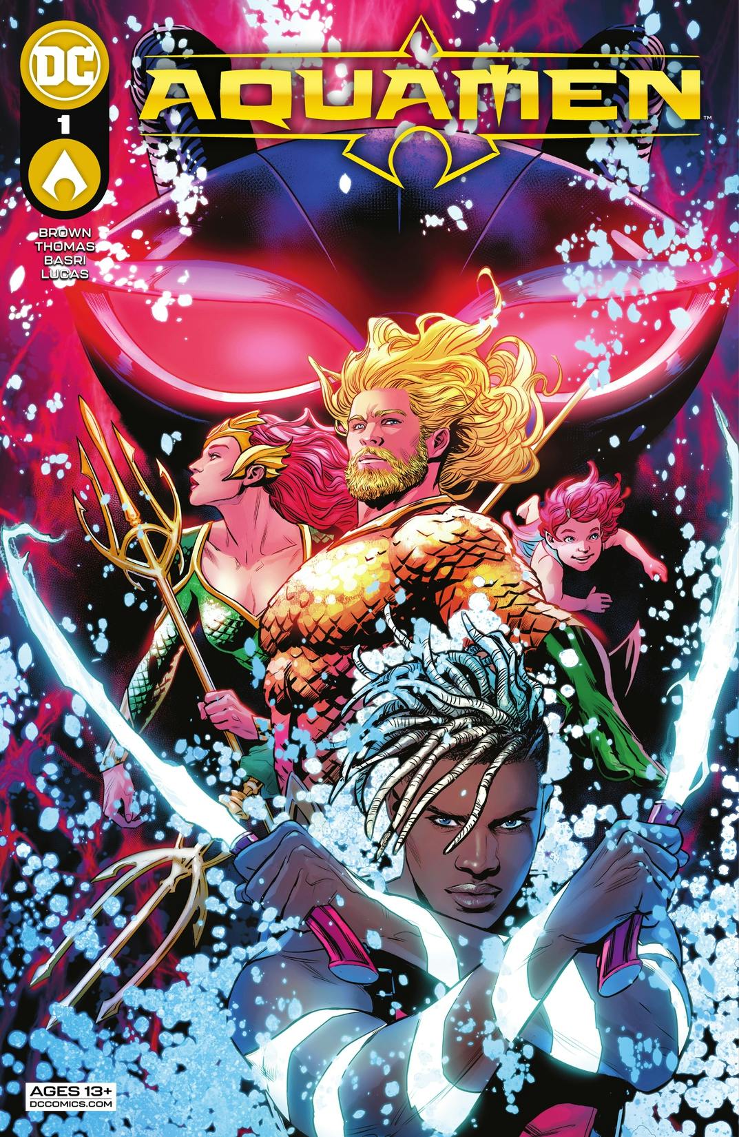 Aquamen #1 preview images