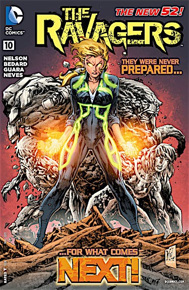 The Ravagers #10 preview images