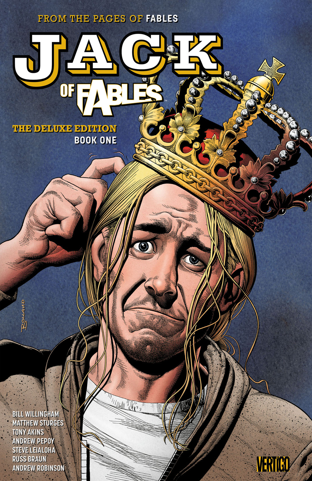 Jack of Fables Deluxe Book 1 preview images