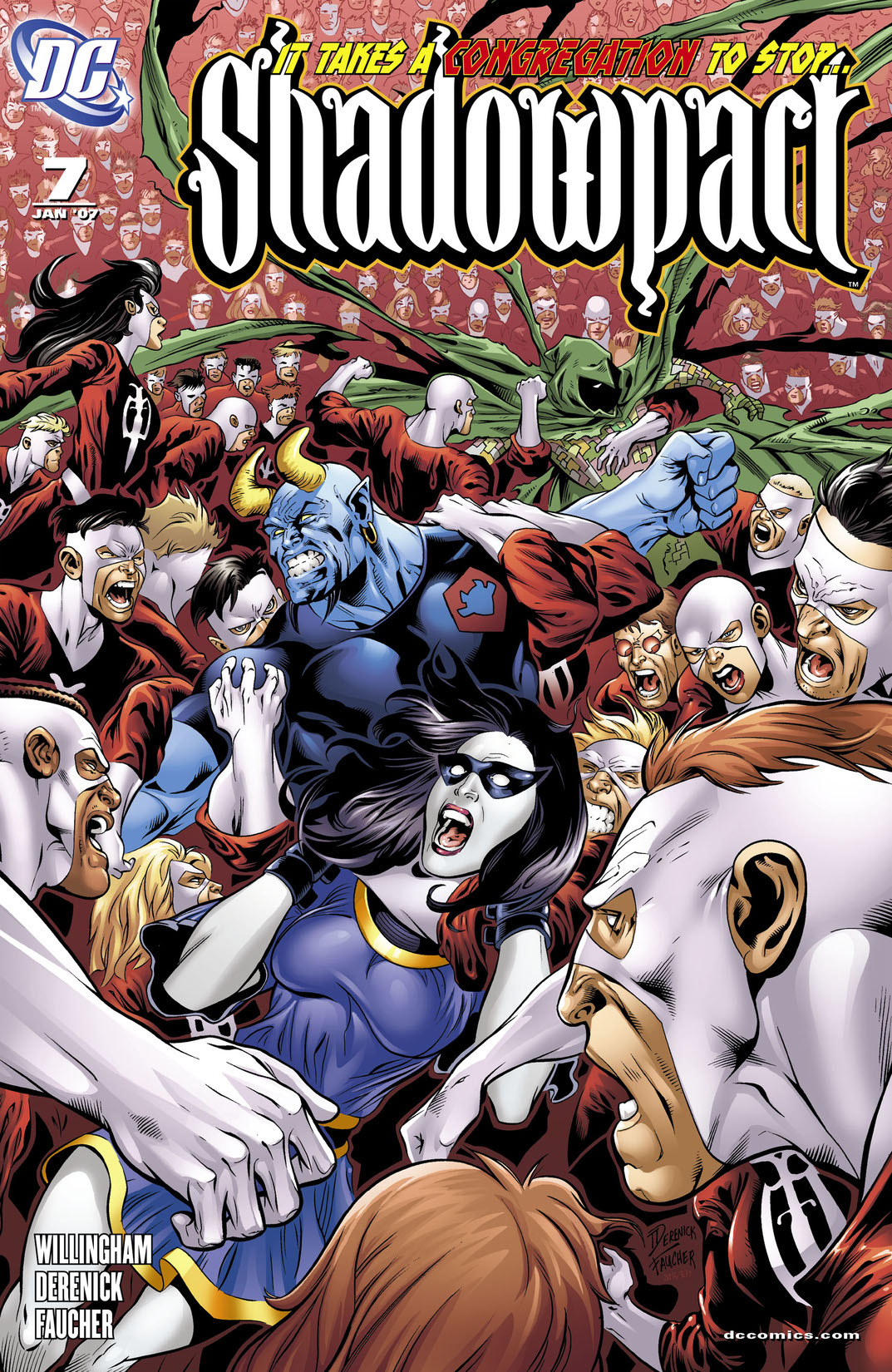 Shadowpact #7 preview images