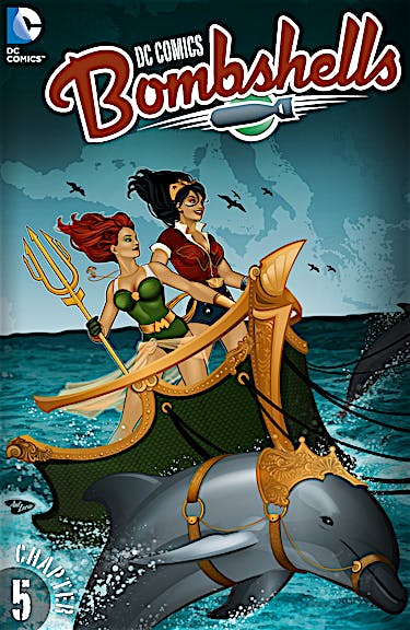 DC Comics: Bombshells #5 preview images