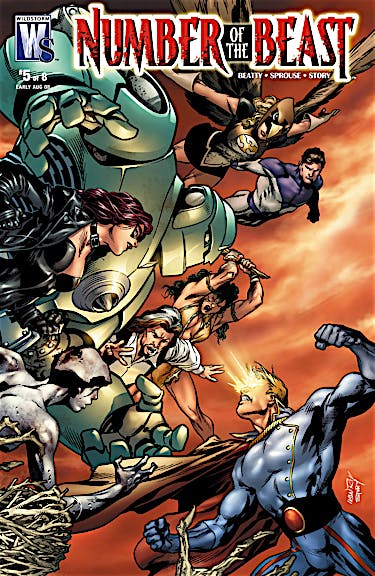 Number of the Beast #5 preview images