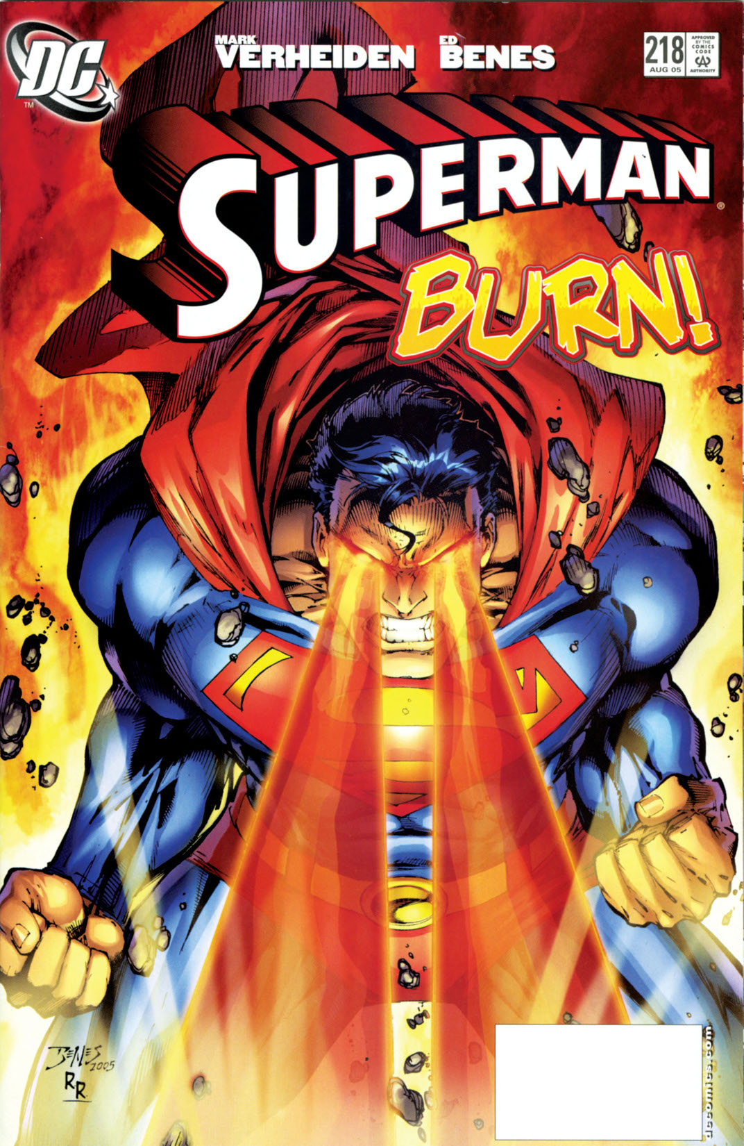 Superman (1986-) #218 preview images