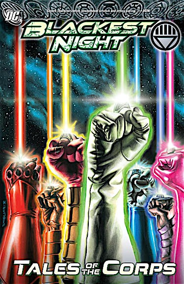 Blackest Night: Tales of the Corps preview images