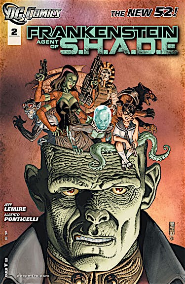 Frankenstein, Agent of SHADE #2 preview images
