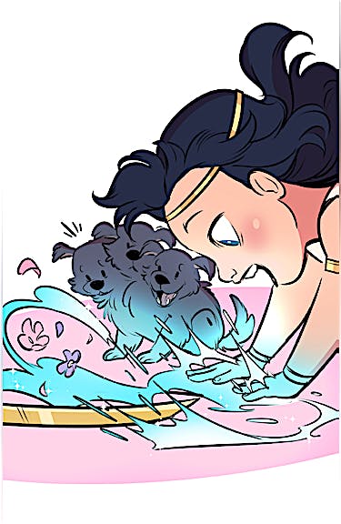 Warriors and a Wee Wonder #9 preview images