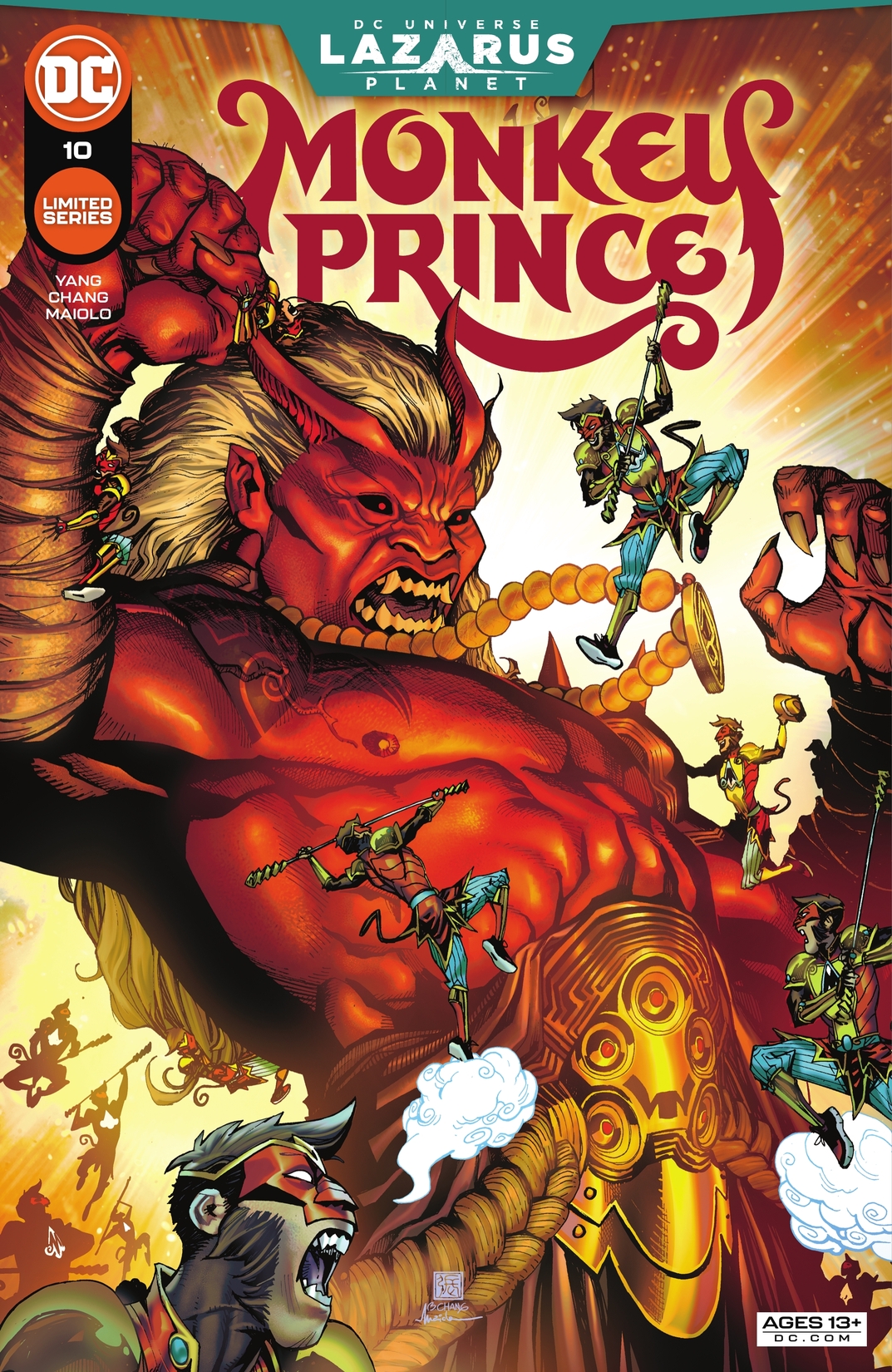Monkey Prince #10 preview images