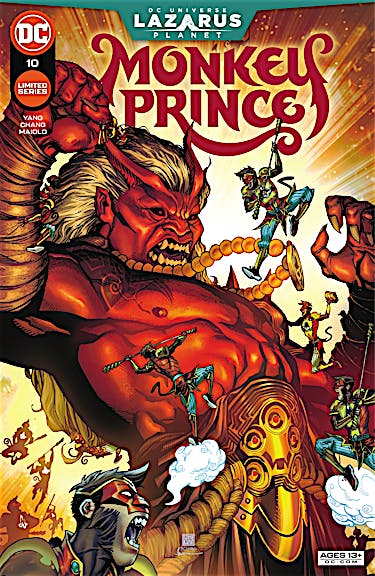 Monkey Prince #10 preview images