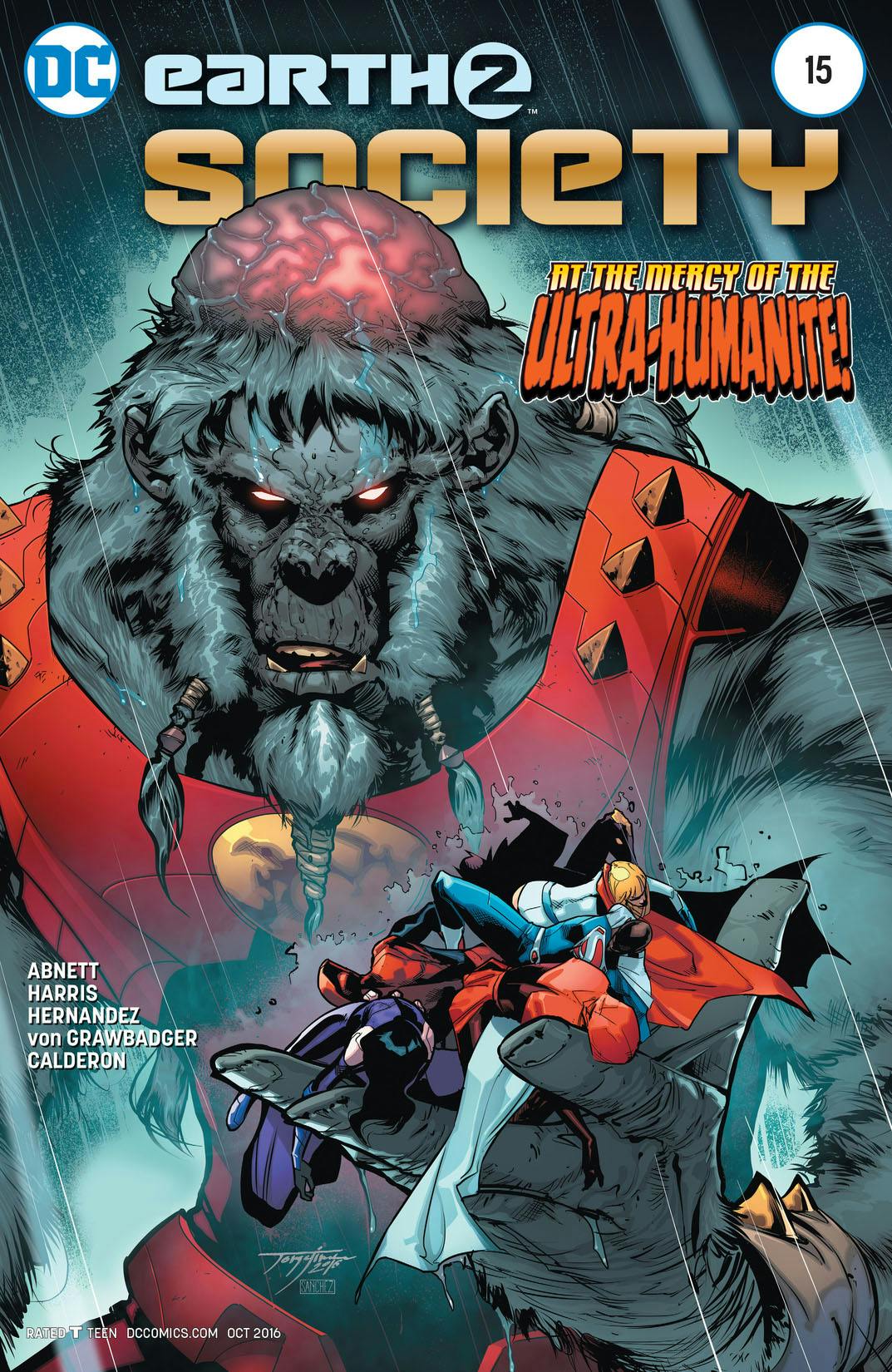 Earth 2: Society #15 preview images