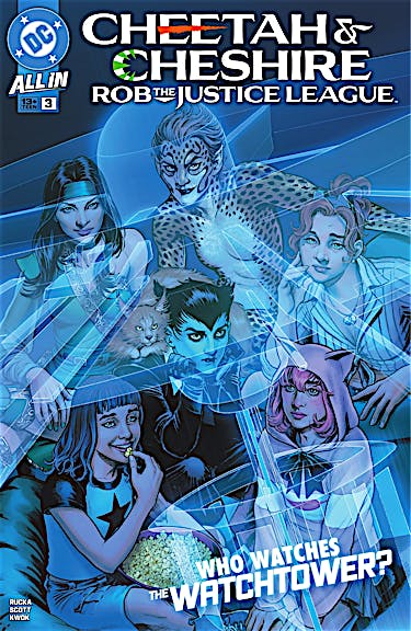 Cheetah & Cheshire Rob the Justice League #3
