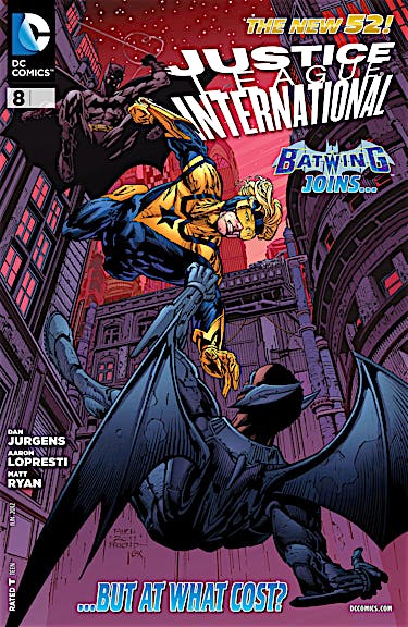 Justice League International #8 preview images