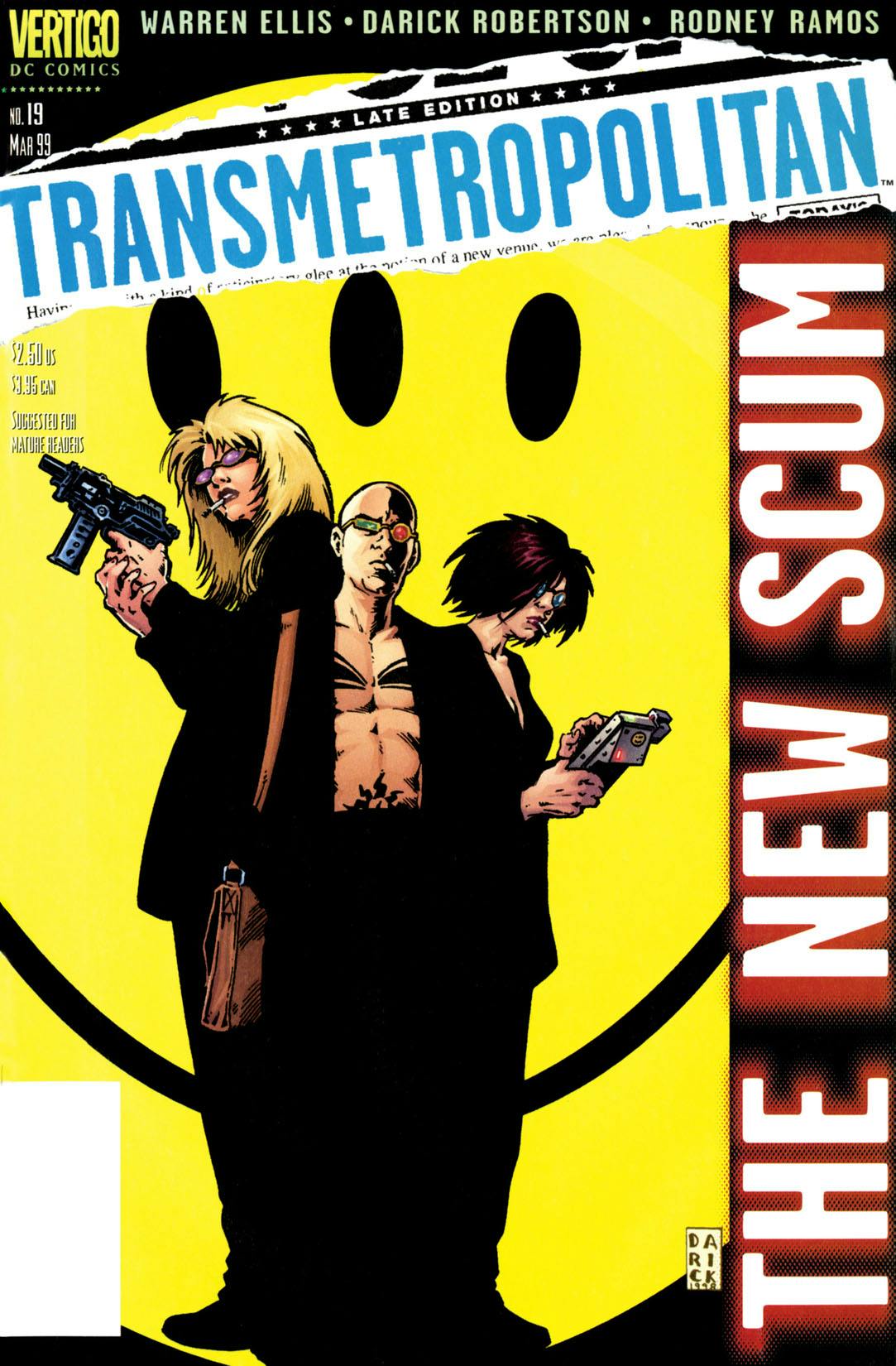 Transmetropolitan #19 preview images