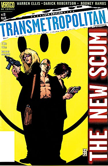 Transmetropolitan #19 preview images