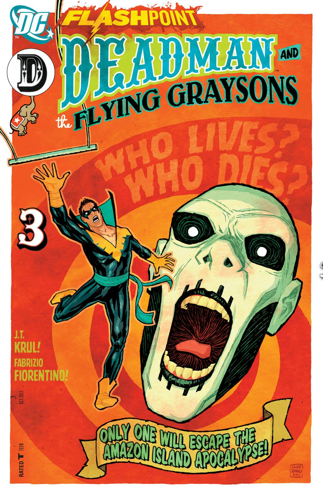Flashpoint: Deadman and the Flying Graysons #3 preview images