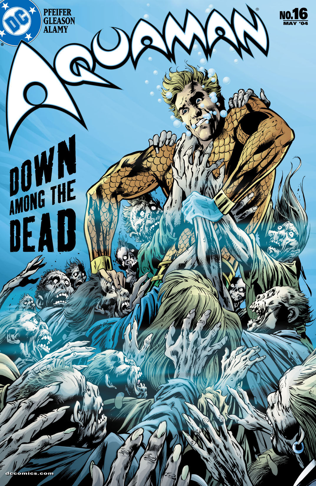 Aquaman (2002-) #16 preview images