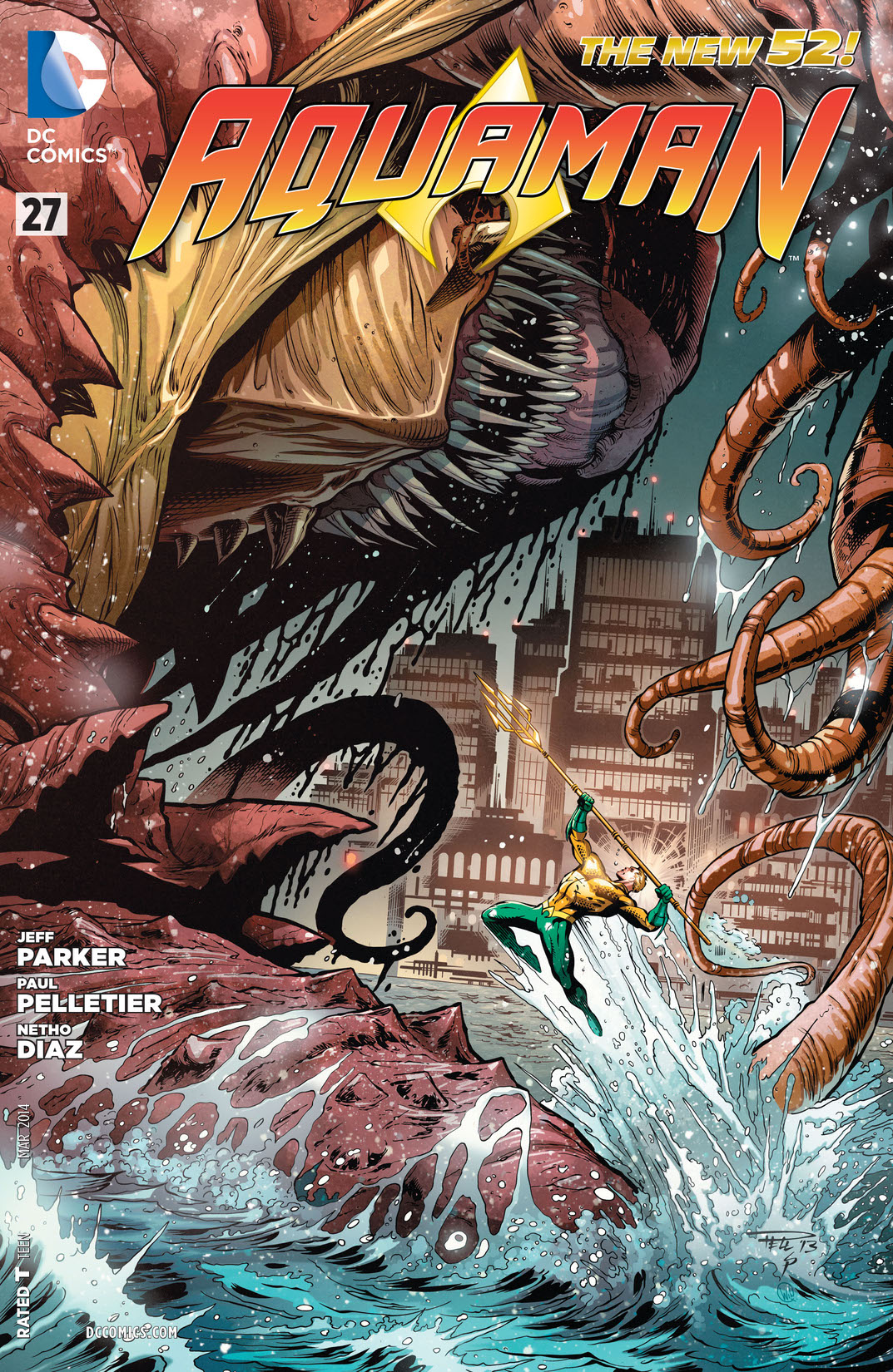 Aquaman (2011-) #27 preview images