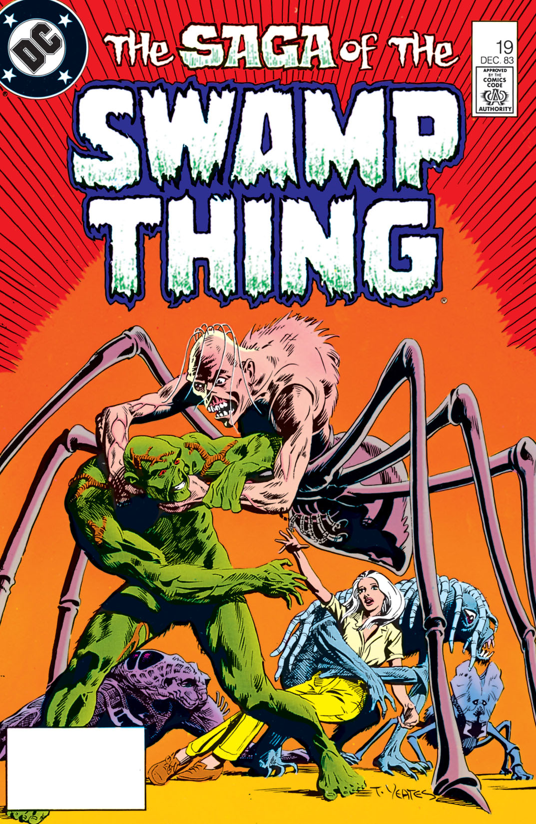 The Saga of the Swamp Thing (1982-) #19 preview images