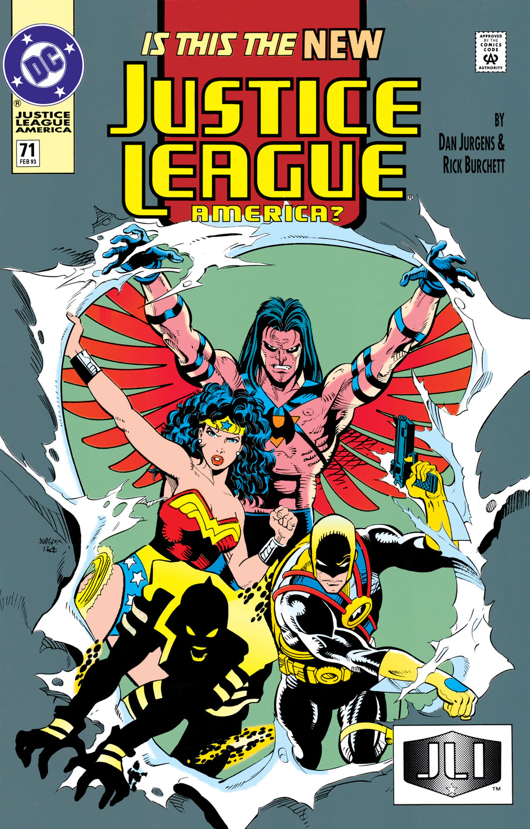 Justice League America (1987-1996) #71 preview images