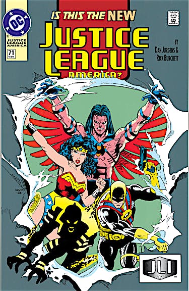 Justice League America (1987-1996) #71 preview images