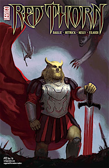 Red Thorn #12 preview images