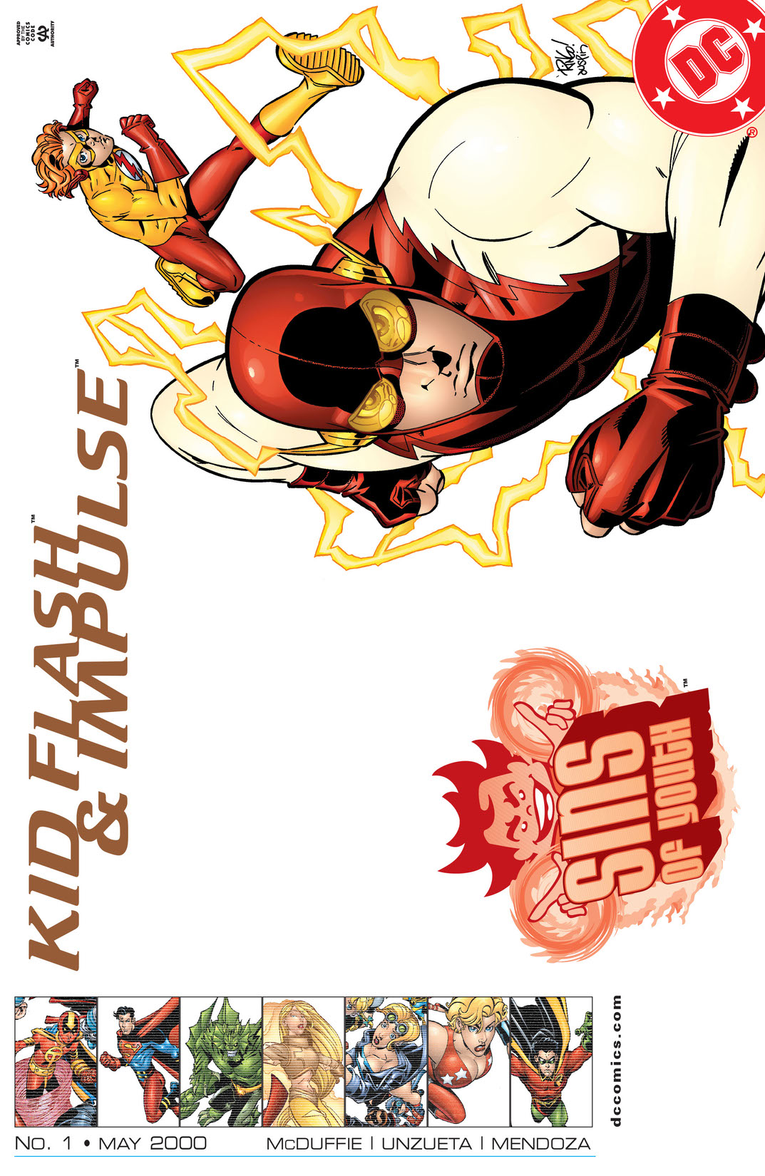 Sins of Youth: Kid Flash/Impulse #1 preview images