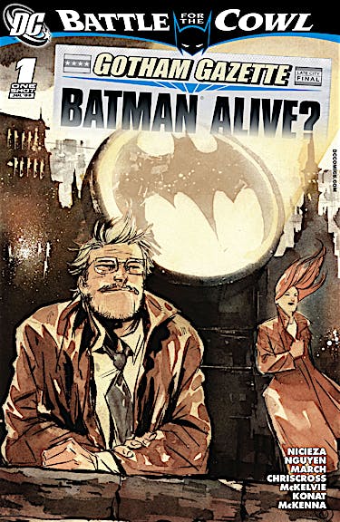 Gotham Gazette: Batman Alive? #1 preview images