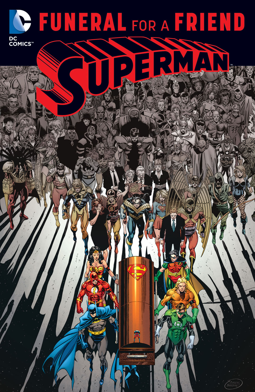 Superman: Funeral for a Friend preview images
