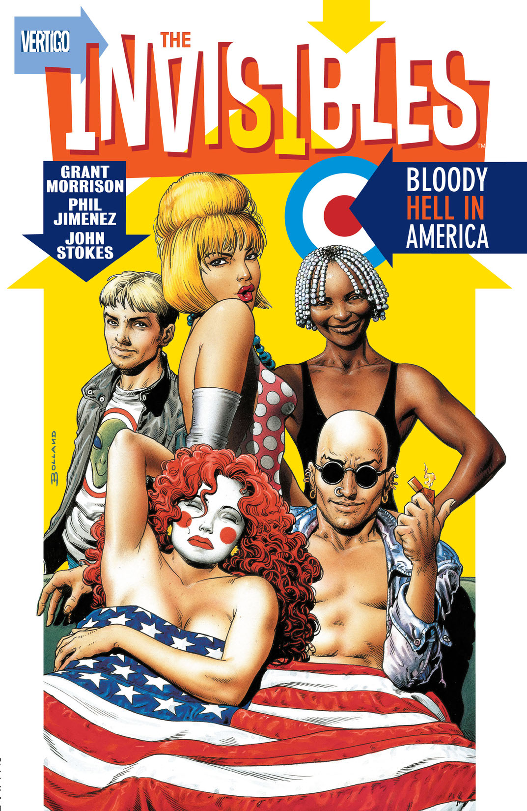 The Invisibles Vol. 4: Bloody Hell In America preview images