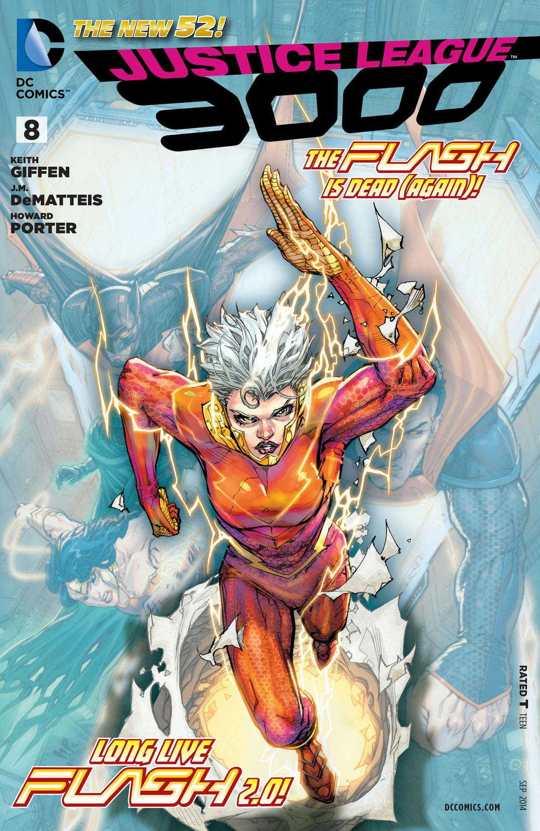アメコミ・英語版　4冊セット　JUSTICE LEAGUE 3000&3001 Amazon.com: Justice League 3001 Vol. 1: Deja Vu All Over