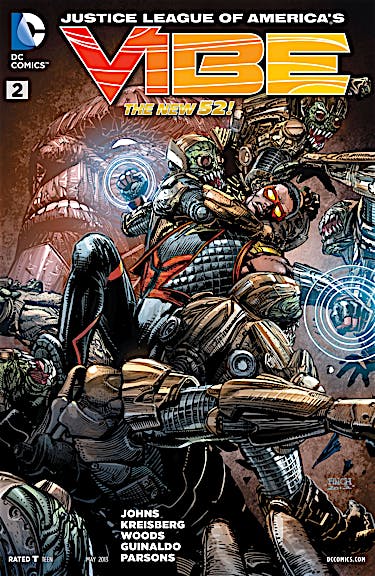 Justice League of America's Vibe #2 preview images