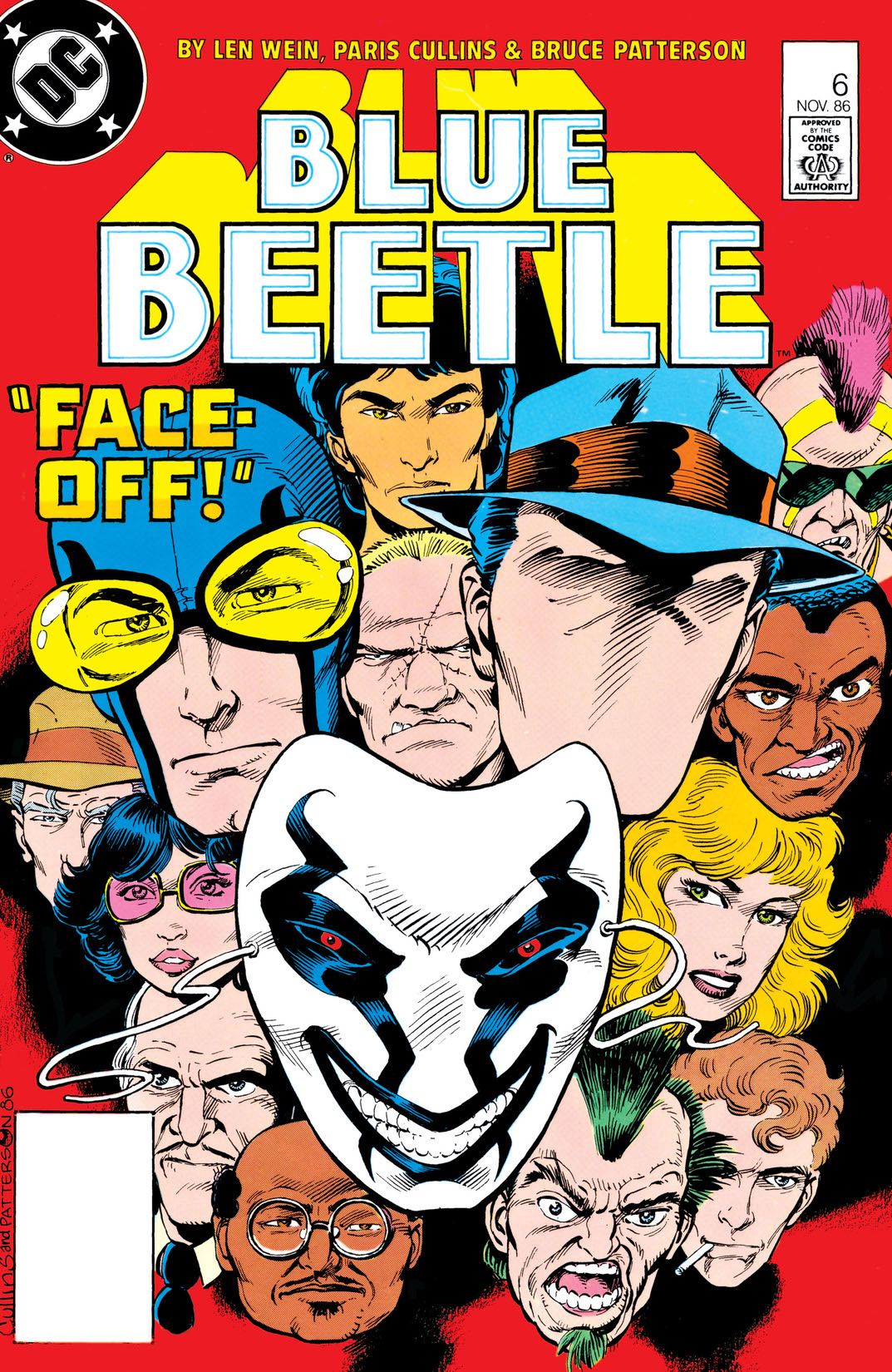 Blue Beetle (1986-) #6 preview images