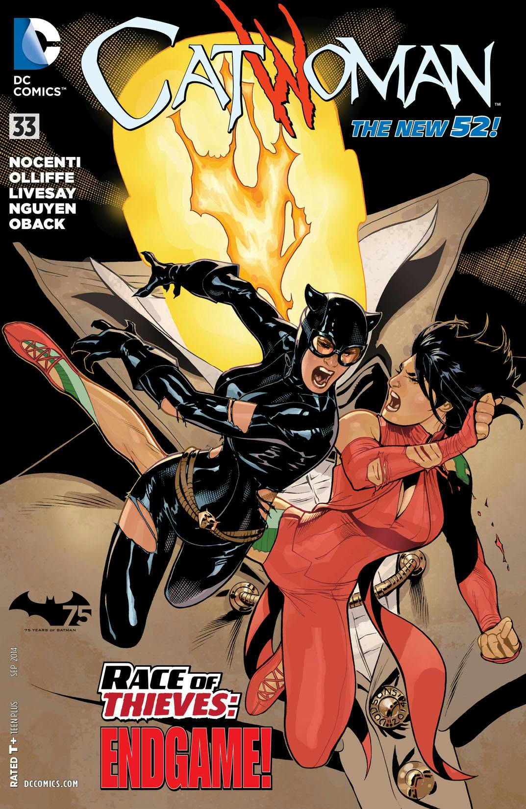 Catwoman (2011-) #33 preview images