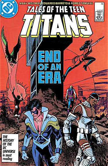 Tales of the Teen Titans #78 preview images