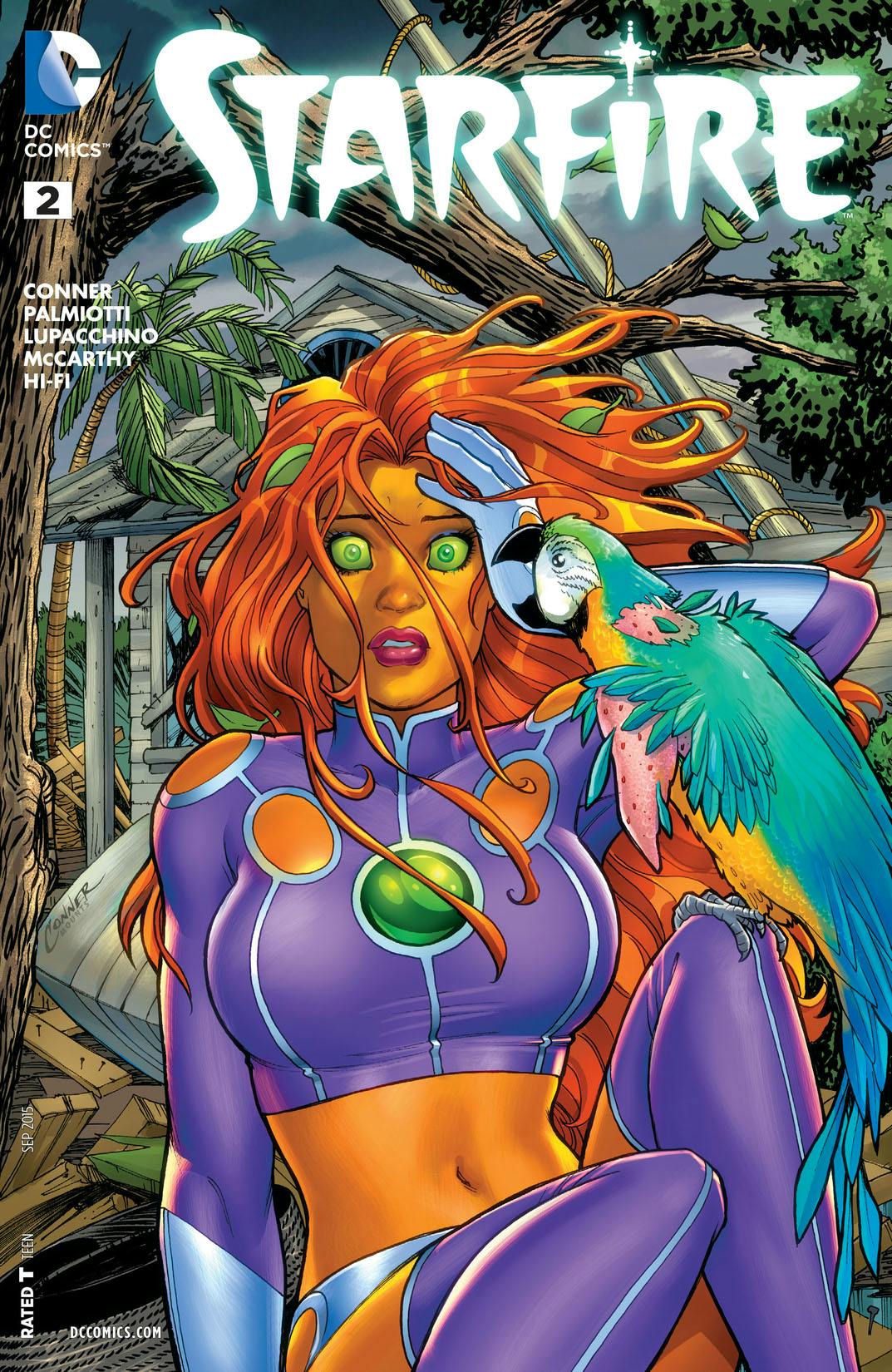 Starfire #2 preview images