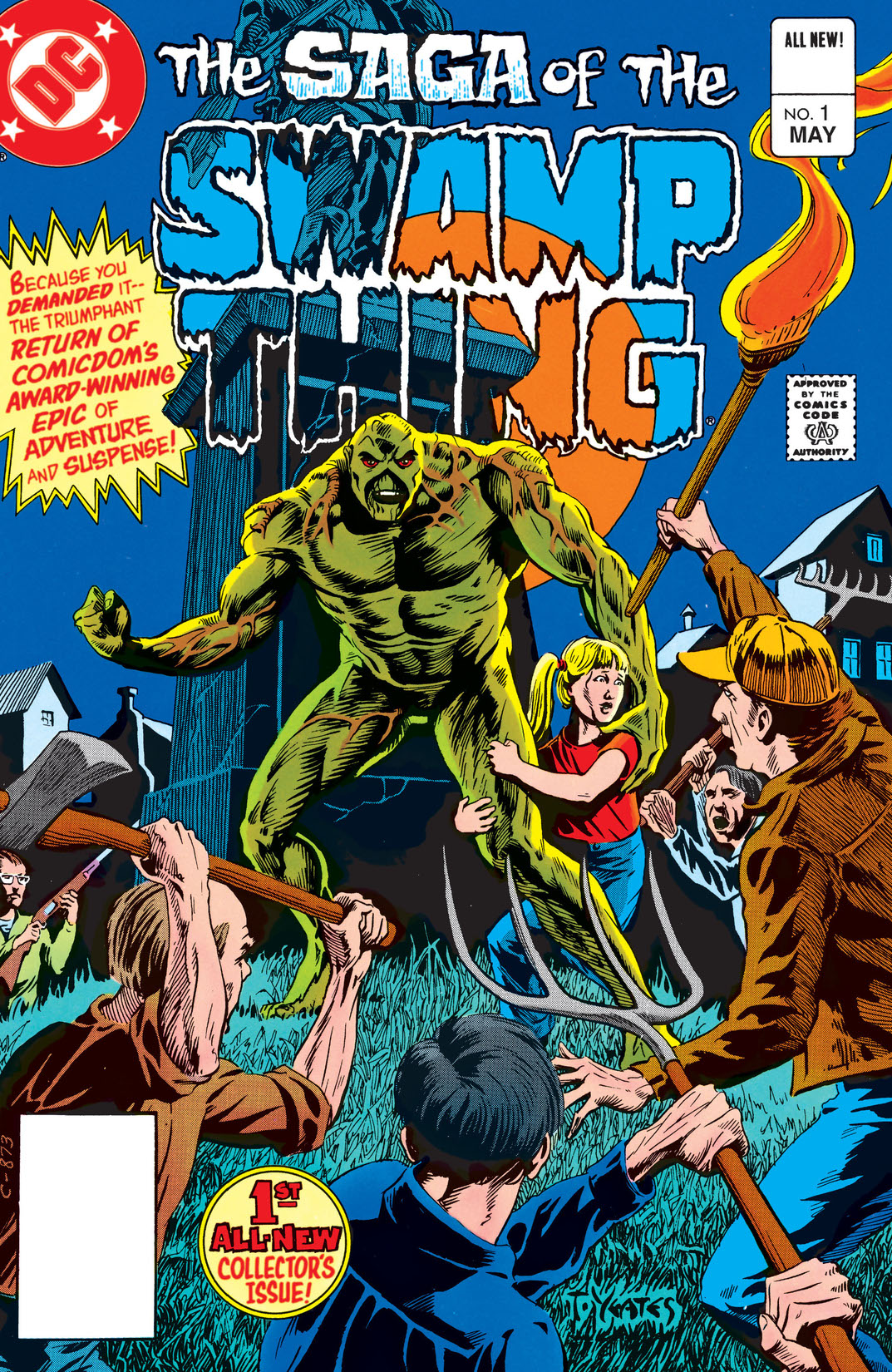 The Saga of the Swamp Thing (1982-) #1 preview images