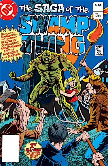 The Saga of the Swamp Thing (1982-) #1 preview images