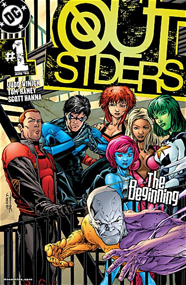Outsiders (2003-) #1 preview images