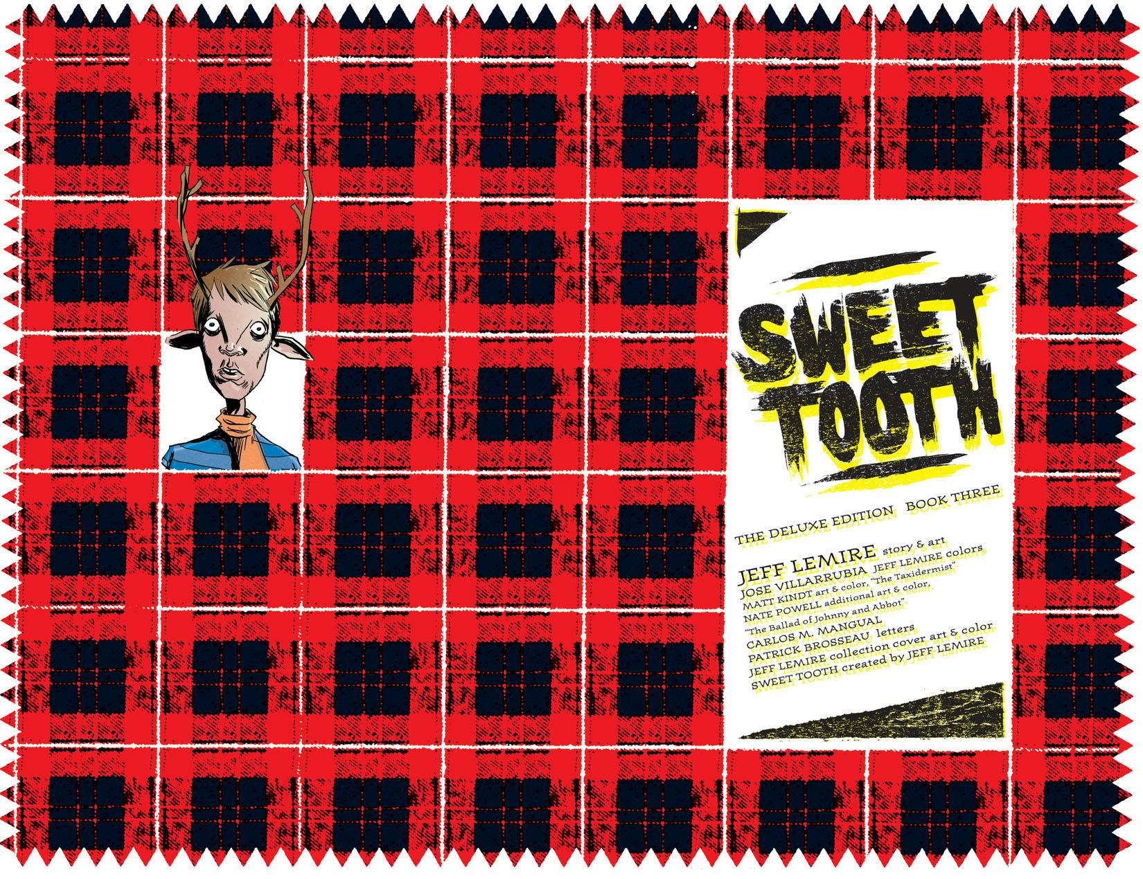 Sweet Tooth Deluxe Edition Book Three