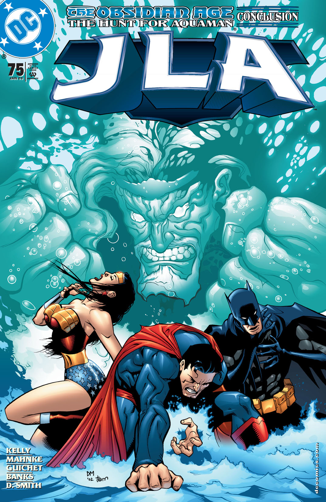 JLA #75 preview images