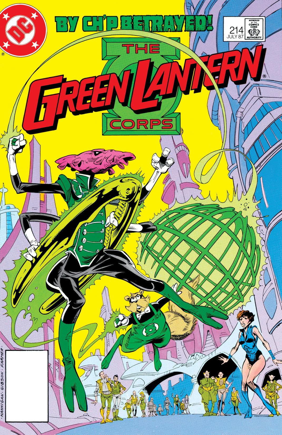 Green Lantern Corps (1986-) #214