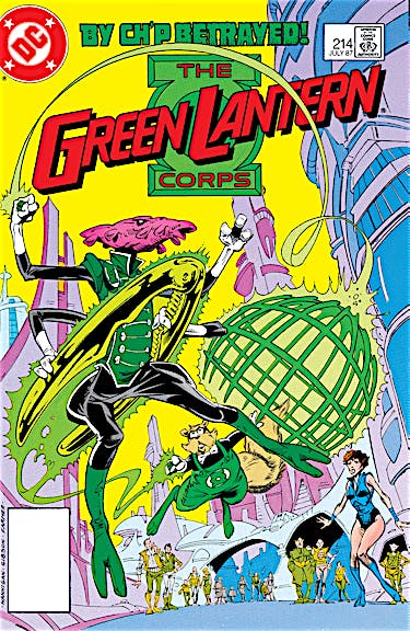 Green Lantern Corps (1986-) #214 preview images