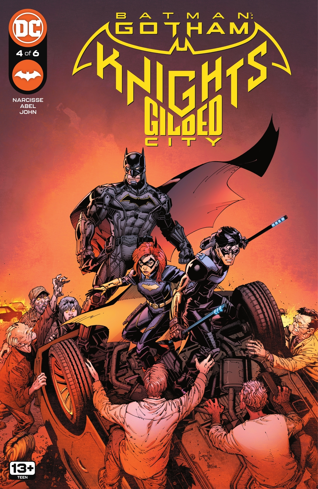 Batman: Gotham Knights – Gilded City #4 preview images