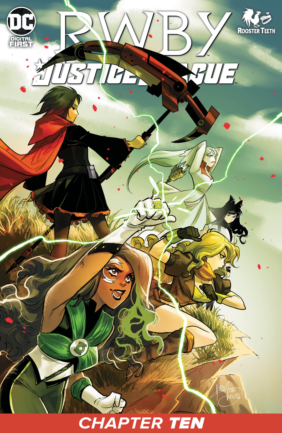 RWBY/Justice League #10 preview images