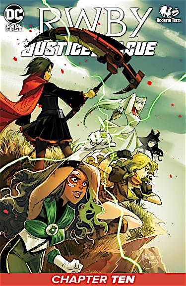 RWBY/Justice League #10 preview images