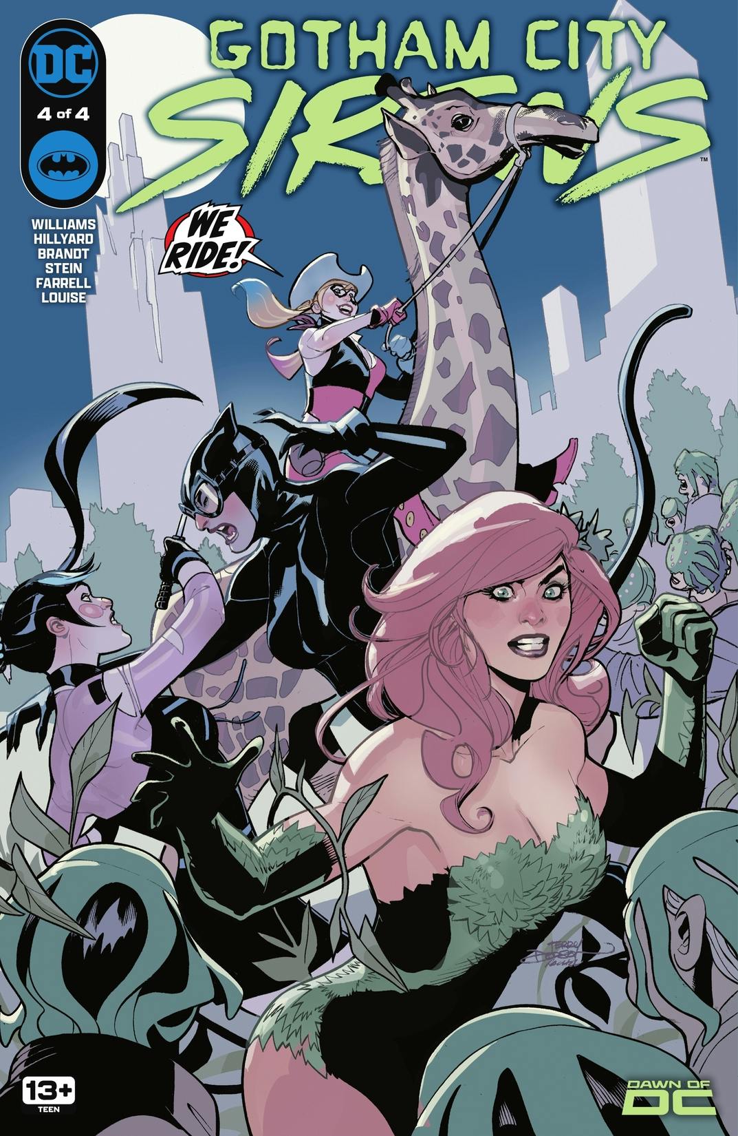 Gotham City Sirens #4 preview images