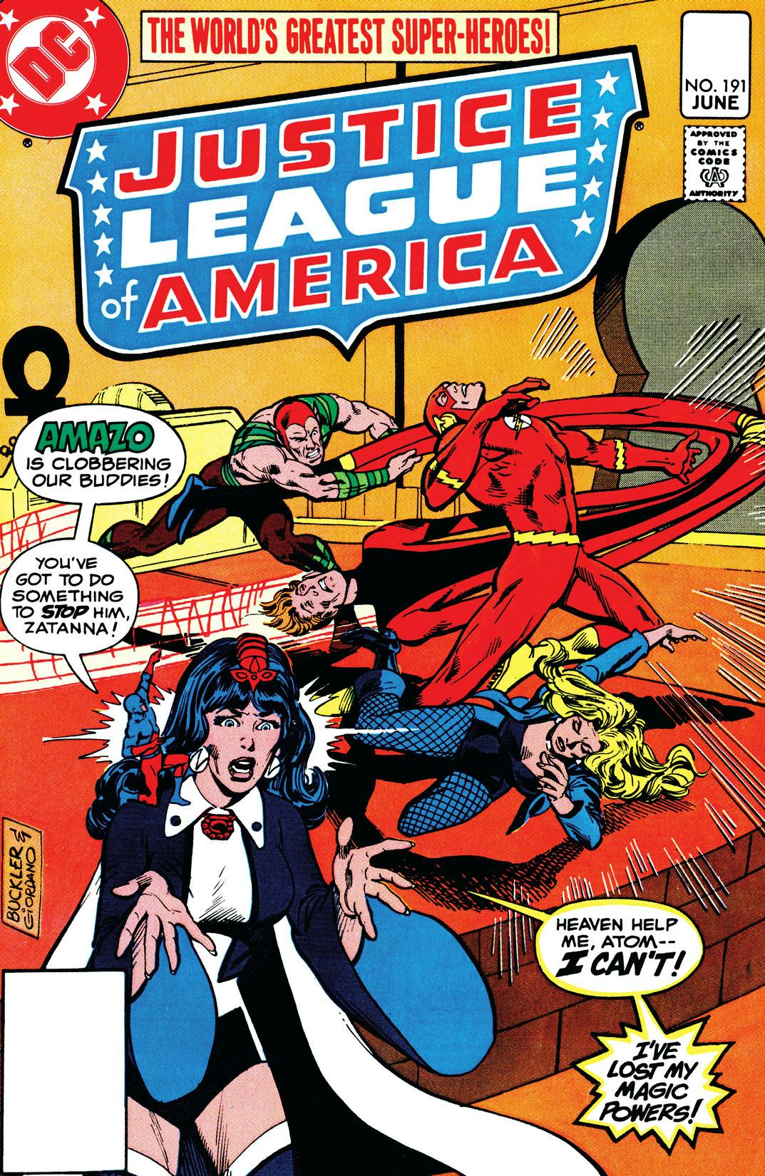 Justice League of America (1960-) #191 preview images