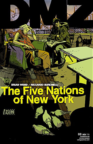 DMZ #69 preview images