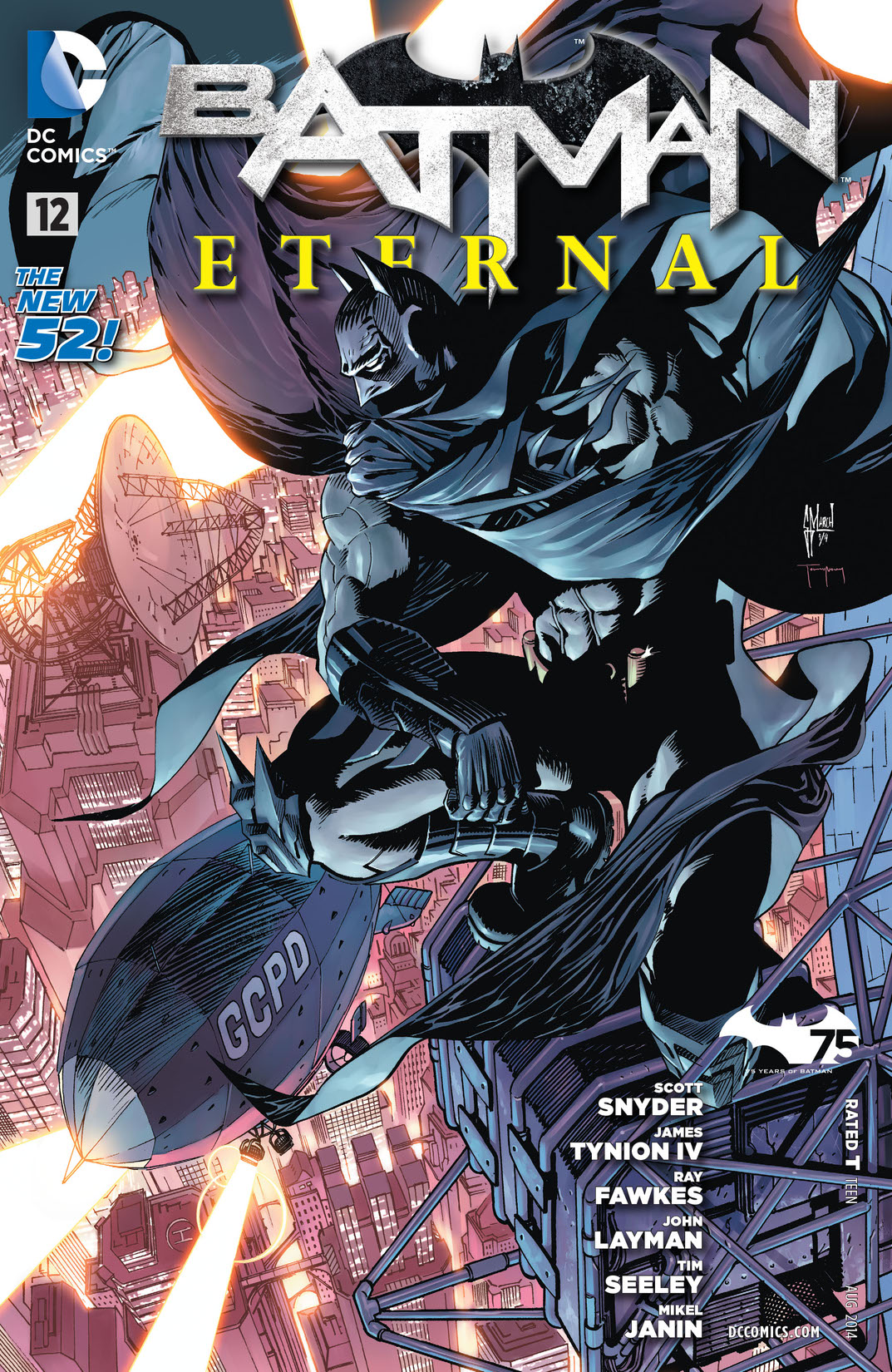 Batman Eternal #12 preview images