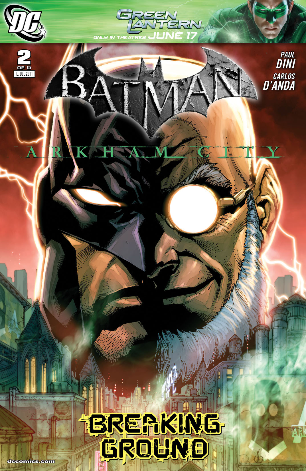 Batman: Arkham City #2 preview images