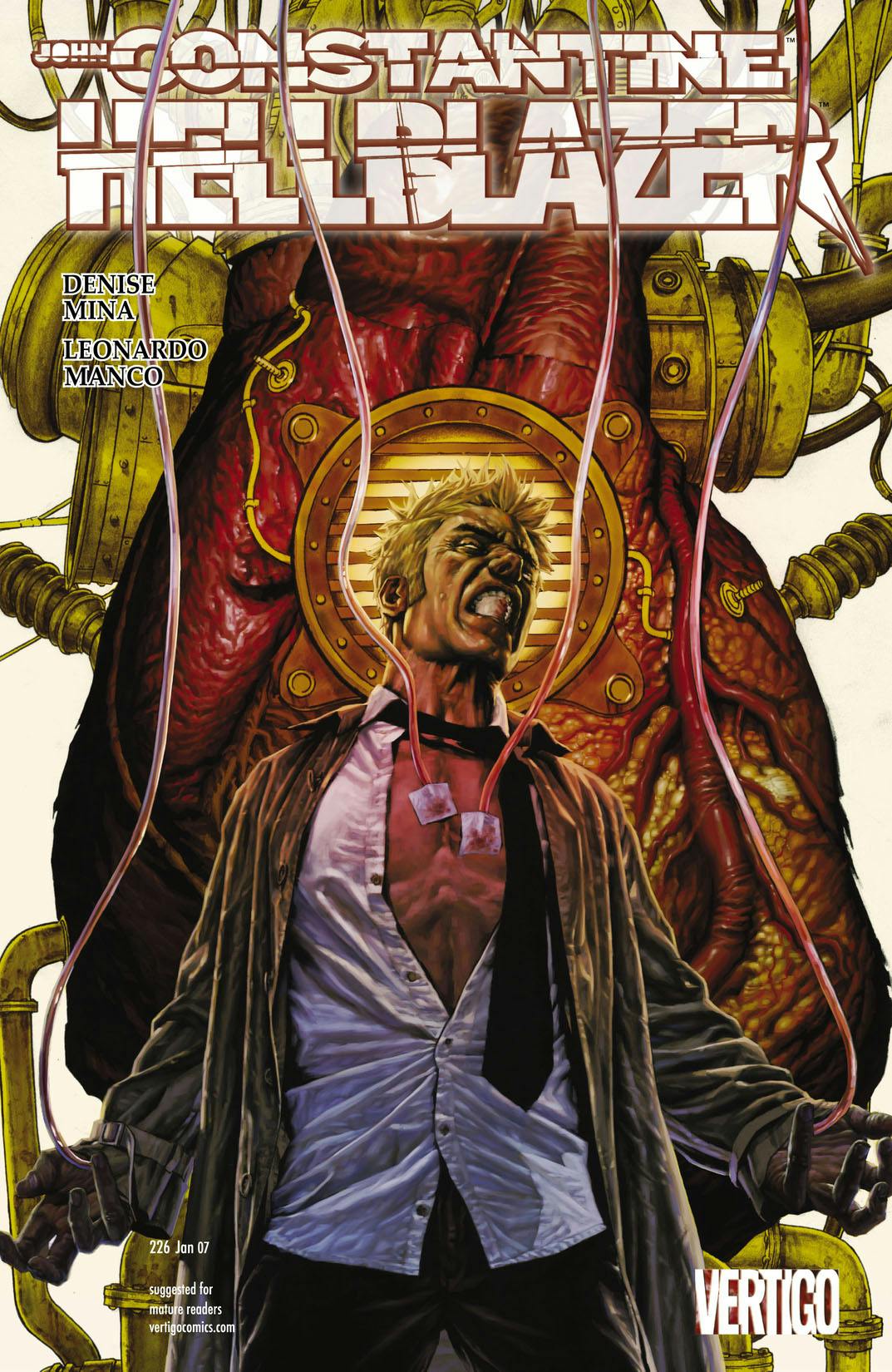 Hellblazer #226 preview images